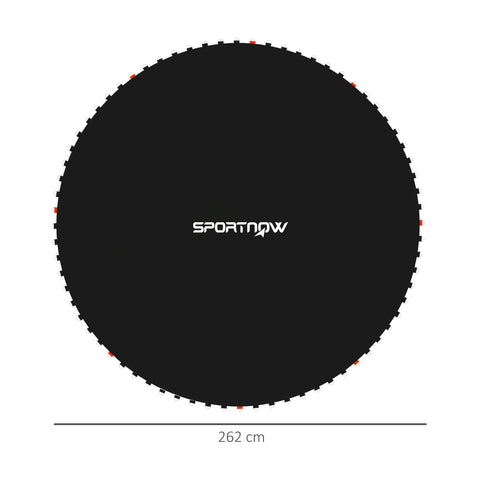 Rootz Trampoline Jumping Mat - Replacement Jump Mat - Trampoline Mat - Enhanced Durability - Ø 262cm for 3m Trampoline with 14cm Springs