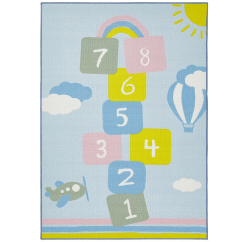 Rootz Children's Carpet - Play Mat - Reversible Rug - Ultimate Fun - 190 x 133 x 0.8 cm