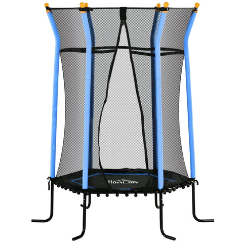 Rootz Children's Trampoline - Kids Bounce - Mini Jumper - Safety Features - Ø163.5 x 190H cm - Maximum Fun and Balance Training