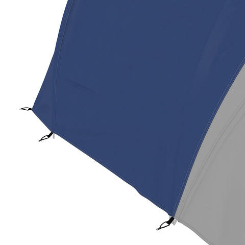 Rootz Family Camping Tent - Outdoor Tent - Backpacking Shelter - Waterproof & Ventilated - 390L x 315W x 188H cm