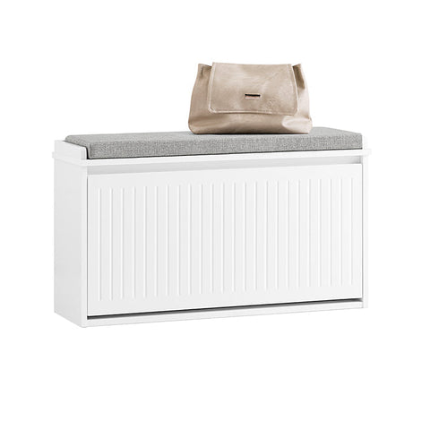 Rootz Shoe Storage Cabinet - Shoe Organizer - Entryway Shoe Bench - Comfort Seating - 80cm x 45cm x 26cm