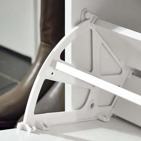 Rootz Shoe Storage Cabinet - Shoe Organizer - Entryway Shoe Bench - Comfort Seating - 80cm x 45cm x 26cm