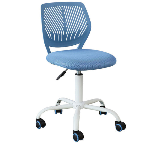 Rootz verstelbare bureaustoel voor kinderen - jeugddraaistoel - bureaustoel - ergonomisch ontwerp - nek- en rugsteun - stille 360 ​​graden wielen - 77-89 cm x 46-58 cm x 54 cm