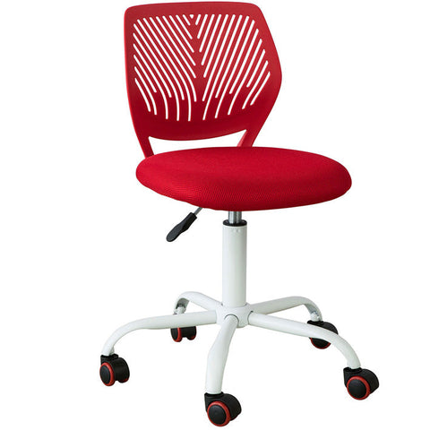 Rootz verstelbare bureaustoel voor kinderen - jeugddraaistoel - bureaustoel - ergonomisch ontwerp - nek- en rugsteun - stille 360 ​​graden wielen - 77-89 cm x 46-58 cm x 54 cm