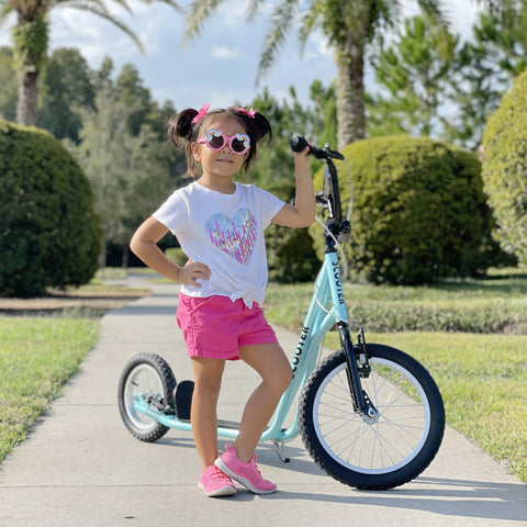 Rootz Trottinette Scooter - Kick Scooter - Large Wheel Scooter - Adjustable Handlebars - Safe Ride - 135cm x 58cm x 88-94cm