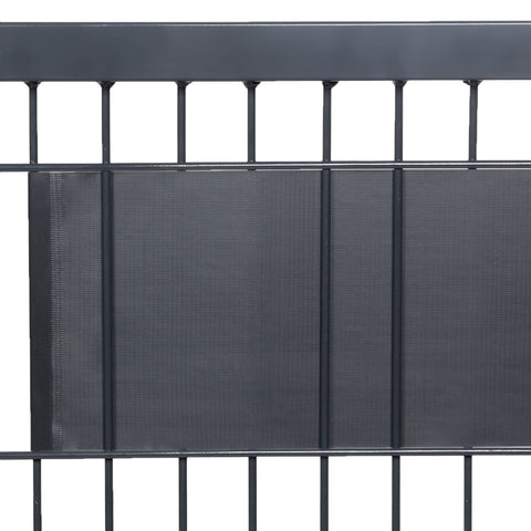Rootz Privacy Strip Fence Panel - Balcony Screen - Garden Shield - PVC Material - UV Resistant - Privacy Protection - 40m x 19cm x 0.4mm