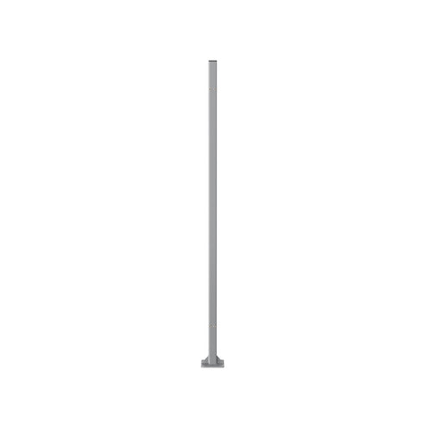 Rootz Support Post for Awning Box - Standpfosten - Powder-Coated Metal - Durable Support - 11.5 x 11.5 x 152 cm