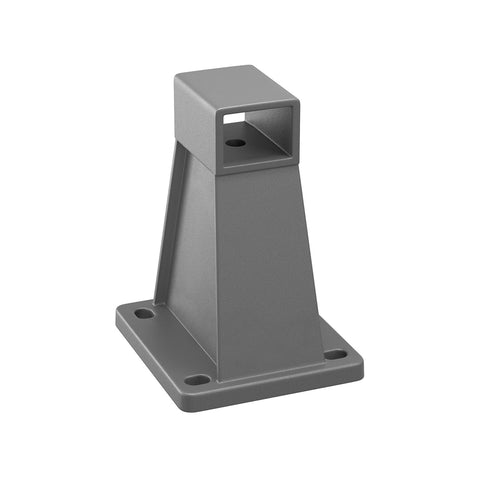 Rootz Wall Mount for Side Awnings - Bracket - Support - Durable PP Plastic - 8cm x 9cm x 11.5cm - Grey