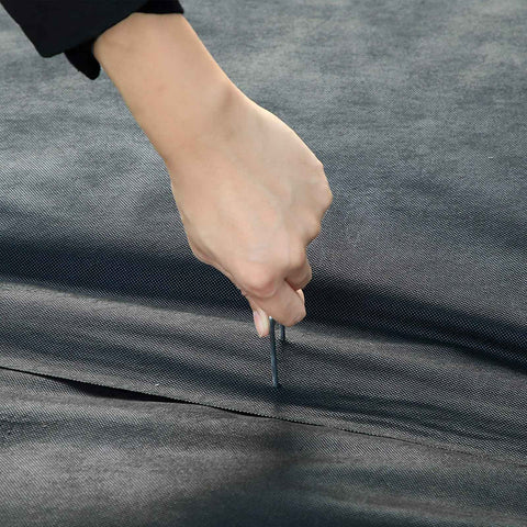 Rootz Garden Weed Fleece - Weed Control Fabric - Ground Cover - Moisture Retention - 1m x 50m