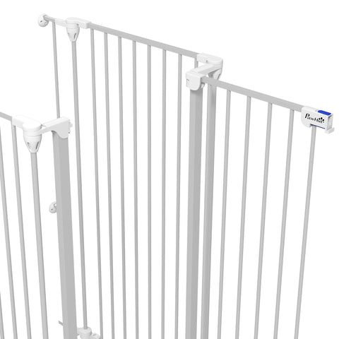 Rootz Safety Gate for Dogs - Pet Barrier - Dog Fence - Double Locking - Foldable Design - 206cm x 120cm