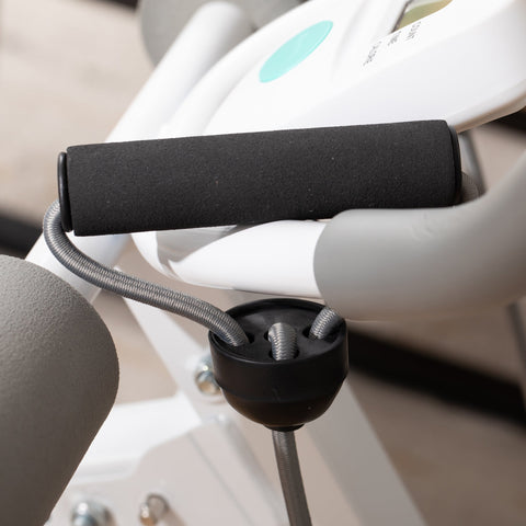Rootz 2 in 1 Sit-Up Exerciser - Abdominal Trainer - Fitness Equipment - LCD Monitor - Steel Frame - 117cm x 46cm x 70cm