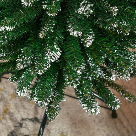 Rootz Slim Artificial Christmas Tree - Lifelike - Easy Assembly - Fireproof Safety - Ø53 x 190H cm