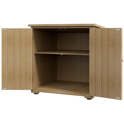 Rootz Tuinbox - Buitenopslag - Boxkussen - Weerbestendig - Asfaltdak - Schroevenset - Dennenhout - Donkergrijs - 77,5 cm X 88 cm X 90 cm