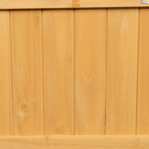 Rootz Raised Bed with Trellis - Plant Box - Flower Bed - Weatherproof Wood - 90 x 45 x 183 cm - Ample Planting Space
