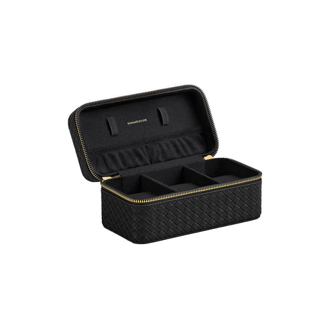 Rootz Watch Box - Jewelry Storage Case - Wristwatch Organizer - PU Material - 10cm x 20cm x 9cm