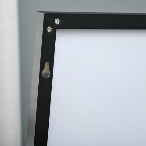 Rootz Large Standing Mirror - Wall Mirror - Full Length Mirror - Full-Size Reflection - Versatile Use - Durable Construction - 50W x 2D x 161.5H cm - Aluminum Alloy