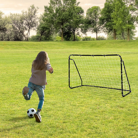 Rootz Soccer Goal - Football Net - Sports Goal - Improves Skills - 203cm x 81cm x 120cm