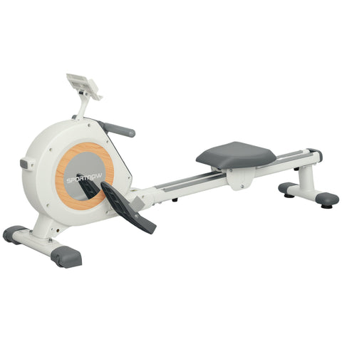 Rootz Rowing Machine - Home Trainer - Exercise Equipment - 16 Magnetic Levels - 150kg Capacity - 150cm x 45cm x 64cm
