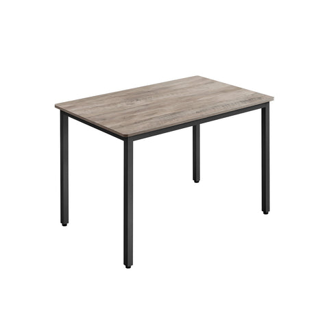 Rootz Dining Table - Greige Mottled - Chipboard Steel - 120kg Capacity - 70cm x 110cm x 77cm - Assembly Instructions