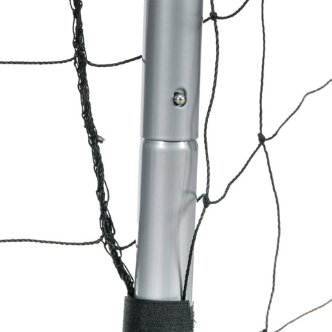 Rootz Soccer Goal Set - Portable Football Net - Weatherproof Soccer Net - Sturdy Steel Frame - Easy Assembly - 240cm x 85cm x 160cm