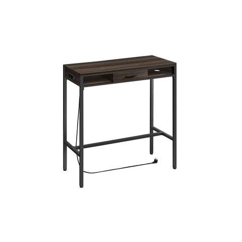 Rootz Bar Table with Charging Station - Bartisch mit Ladestation - Built-in Power Supply - 40 x 99.8 x 104.6 cm