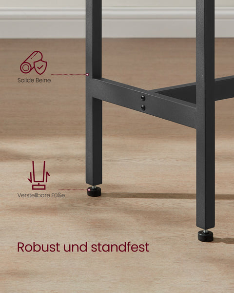 Rootz Bar Table - High Top Table - Cocktail Table - Elegant Design - 140cm x 40cm x 90cm