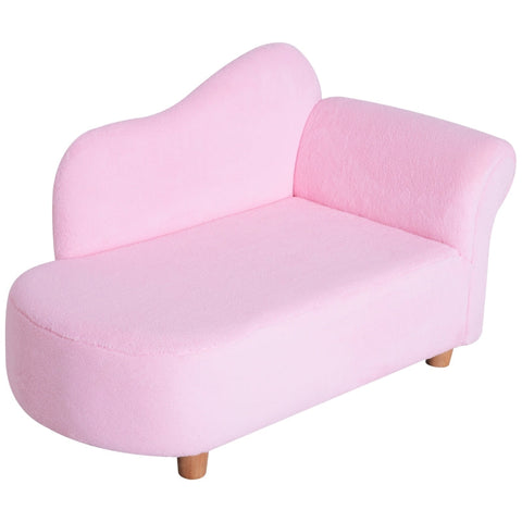 Rootz Children's Sofa - Mini Armchair - Chaise Longue - Soft Padding - Durable Materials - Perfect Size - 80cm x 40cm x 49cm