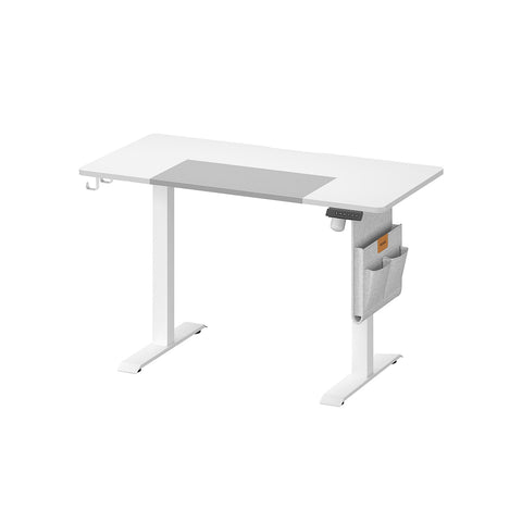 Rootz Electric Height Adjustable Desk - Standing Desk - Motorized Sit Stand Desk - Chipboard Steel Frame - 60cm x 120cm x (72-120)cm