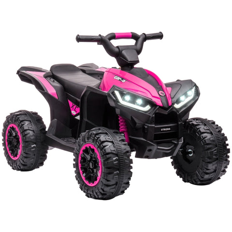 Rootz Electric Children's Quad - Kids ATV - Ride-On Toy Car - LED Headlights - MP3 Player - 83cm x 53cm x 55.5cm