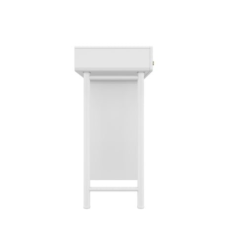 Rootz Dressing Table - Vanity - Makeup Table with Storage - Efficient Space Solution - 200cm x 40cm x 85cm