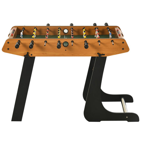 Rootz Foldable Table Football Toy - Foosball Game - Soccer Table - Space-saving Design - 98cm x 42cm x 62.5cm