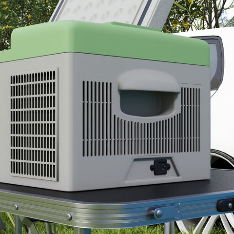 Rootz Portable Cooler Fridge - Car Fridge - Camping Refrigerator - 16L - -20℃ to 10℃ - 60cm x 32cm x 26cm