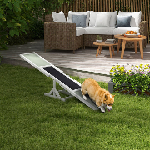 Rootz Dog Rocker for Agility Training - Dog Bouncer - Pet Balance Board - Non-Slip Surface - 180cm x 30cm x 30cm