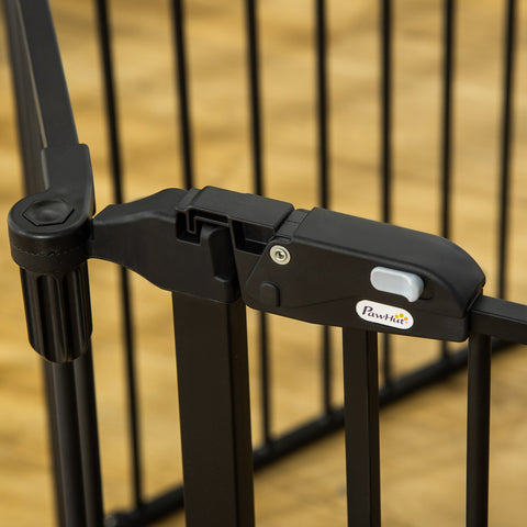 Rootz Safety Gate - Fireplace Protection - Dog Gate - Foldable, Flexible, No Drilling - 362.5cm x 76cm