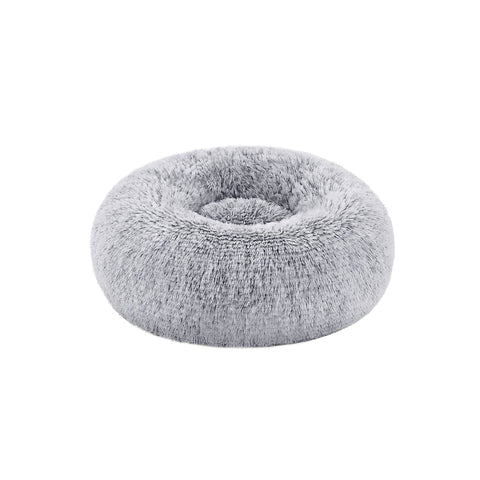 Rootz Fluffy Dog Bed - Plush Pet Bed - Washable Dog Cushion - Ultra Soft Comfort - Ombré Grey - 40cm x 15cm