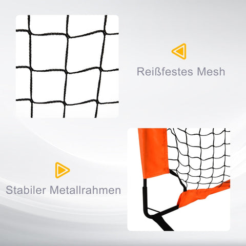 Rootz Football Goal Set - Soccer Net - Portable Goal - Interactive - Lightweight - 183cm x 90cm x 90cm