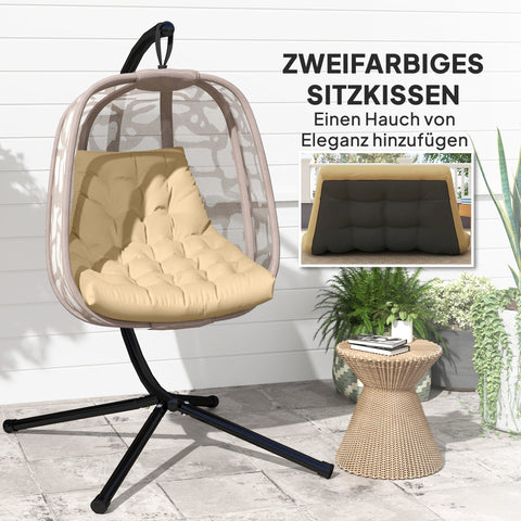 Rootz Outdoor Seat Cushion - Patio Cushion - Weather-Resistant Cushion - Comfort Support - 120cm x 100cm x 8cm - Brown