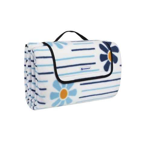 Rootz Picnic Blanket - Outdoor Blanket - Waterproof Mat - Fleece Surface - Aluminum Coating - Insulating Layer - Portable - 200cm x 200cm x 1kg