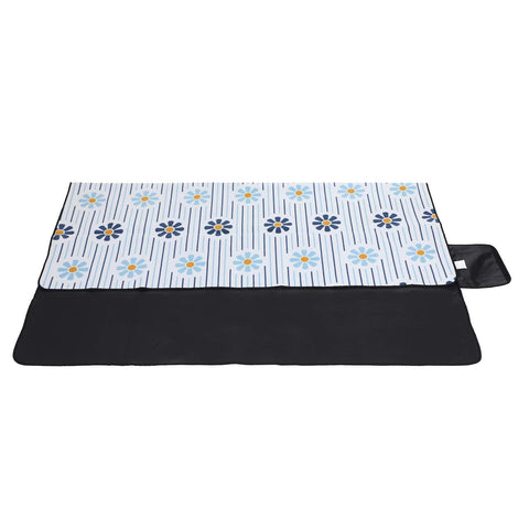 Rootz Picnic Blanket - Outdoor Blanket - Waterproof Mat - Fleece Surface - Aluminum Coating - Insulating Layer - Portable - 200cm x 200cm x 1kg