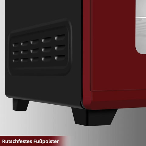 Rootz High-Performance Mini Oven - Compact Kitchen Appliance - Electric Oven - Fast Heating - Large Capacity - Easy Clean - 51.8cm x 32.5cm x 37.8cm