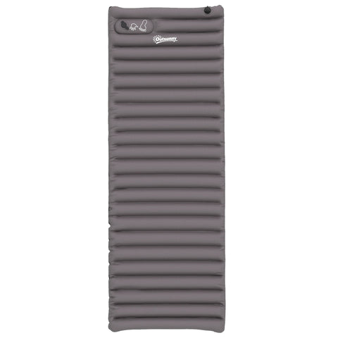 Rootz Air Mattress for Camping - Foldable Mattress - Self-Inflating Bed - Waterproof - 195cm x 70cm x 10cm