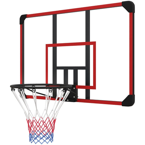 Rootz Basketball Hoop Set - Wall Mounted Hoop - Adjustable Height - Durable Steel Frame - Indoor/Outdoor - 113cm x 61cm x 73cm