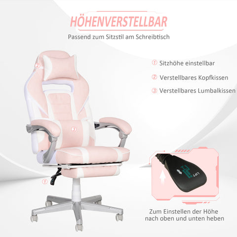 Rootz Gaming Chair - Office Chair - Reclining Chair - Ultimate Comfort - 115.5-123H x 63W x 63D cm