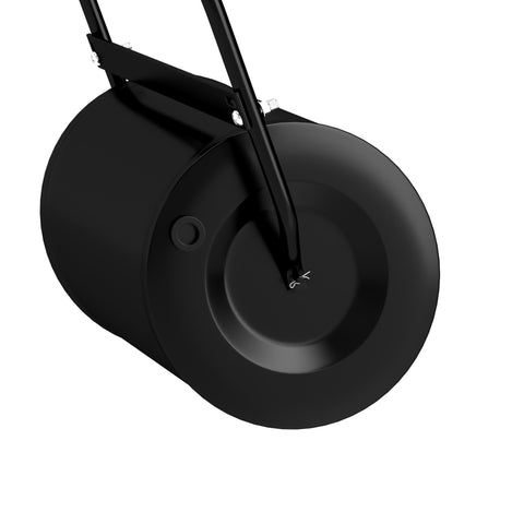 Rootz Steel Lawn Roller - Garden Roller - Soil Compactor - Ergonomic Design - 50L x 32W x 108H cm