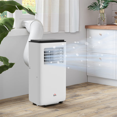Rootz Portable Air Conditioner - Cooling Unit - Fan - Dehumidifier - Remote Control - 10000 BTU - 33cm x 28cm x 70.4cm