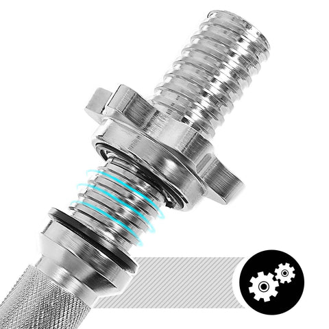 Rootz 30kg Adjustable Dumbbell Set - Home Gym Equipment - Weightlifting Set - Customizable Workout - Compact Design - 35cm x 30mm