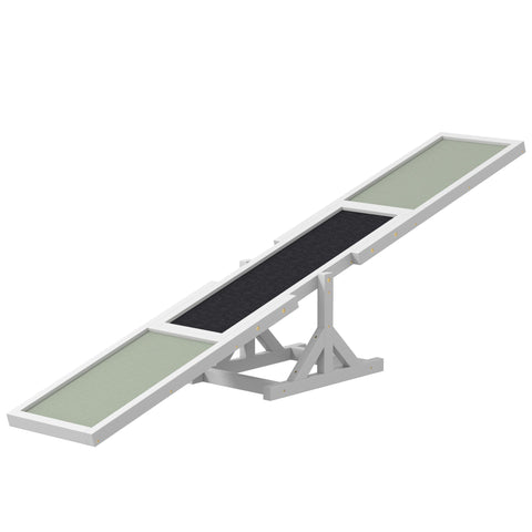 Rootz Dog Rocker for Agility Training - Dog Bouncer - Pet Balance Board - Non-Slip Surface - 180cm x 30cm x 30cm
