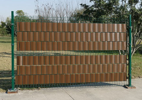 Rootz Privacy Screen Strips - Fence Privacy Cover - Weather Resistant PVC - 100% Shade - 19cm x 35m - Easy Installation