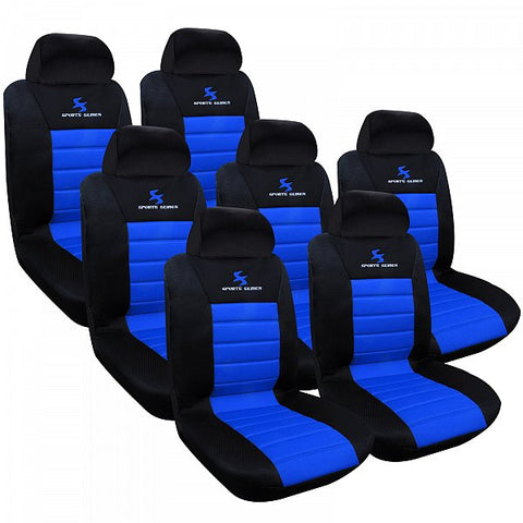 Rootz Embroidered Car Seat Cover - Dragon Design - Polyester Foam - 100% Polyester - Universal Fit - 3-8mm Foam - Washable - Seat Covers Kit