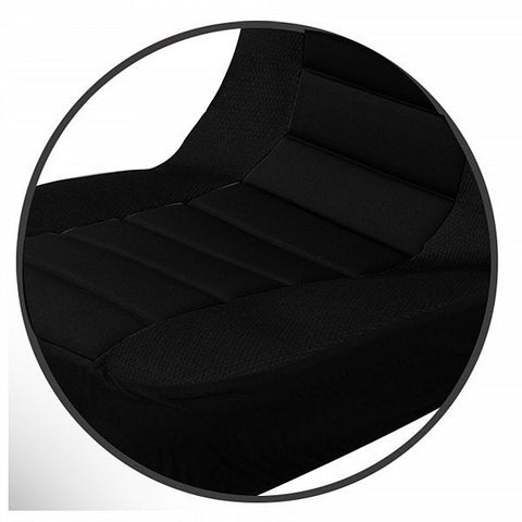 Rootz Car Seat Cover - Front Seats Protector - Dragon Embroidery Design - 100% Polyester - Foam Padding - Easy Assembly - Universal Fit - 3-8mm Foam - 30° Washable